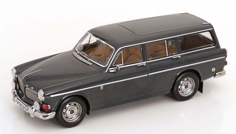 Volvo Modellini d'auto: Volvo Amazon Kombi Phase I 1962-1967 Graphit grau       1:18 – Nuovo e nell'imballaggio originale da Gerlafingen venduto da espero88 8