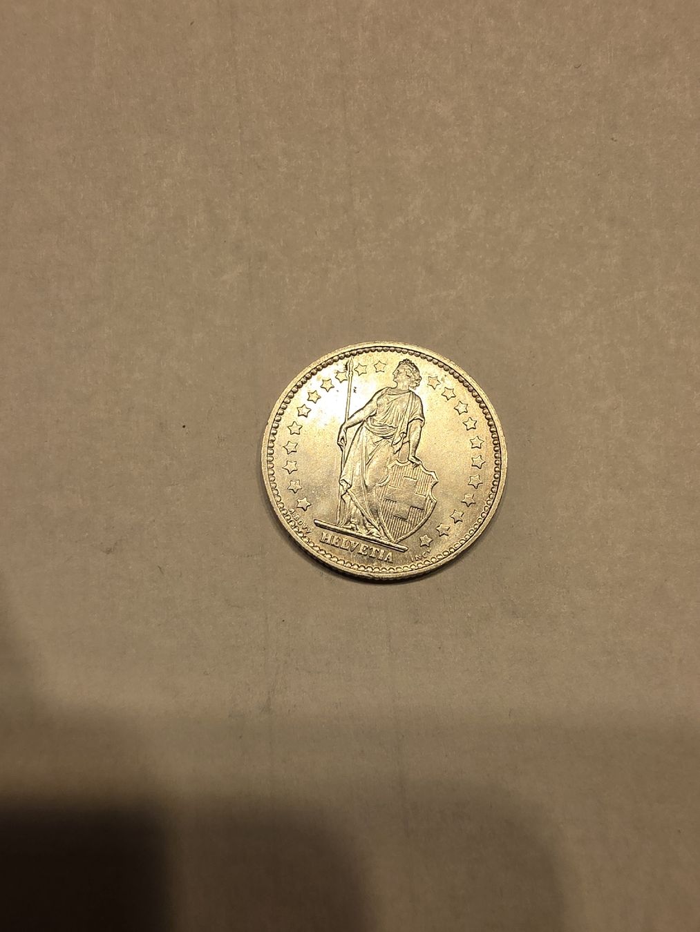 Alle Münzen: pièce argent 1chf 1957 – Gebraucht aus Fribourg von yan_z5fr 1