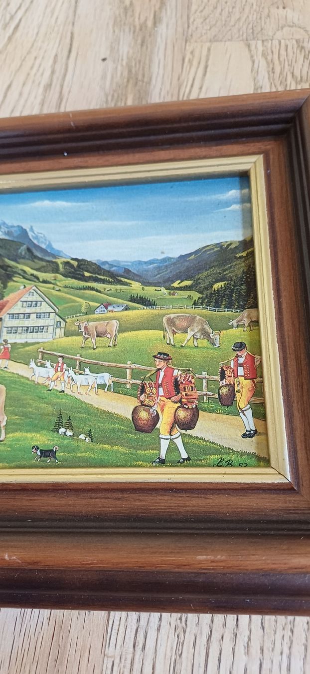 Poster & Bilder: Schönes Appenzeller Bild – Gebraucht aus Flawil von Naphtali 5