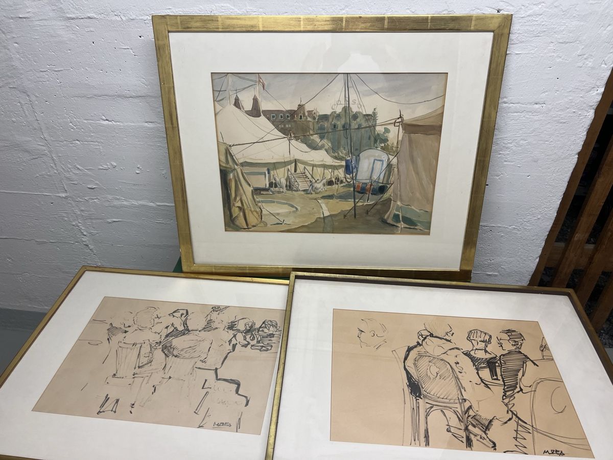 Tableaux: 3 Gemälde  – D'occasion à Zürich par jao_2bx7 1