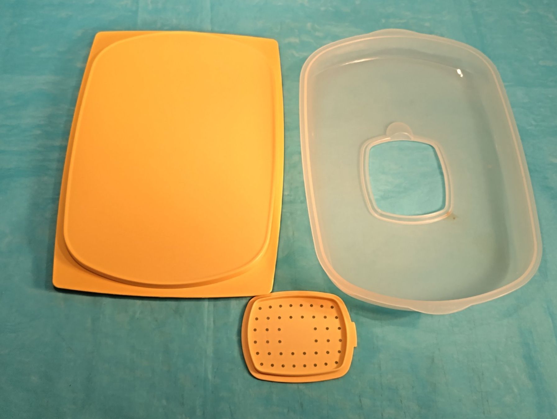 Tupperware Behälter & Ähnliches: Tupperware Käse Max flach, gelb – Gebraucht aus Bellach von JingleCherry 4