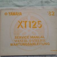 Manuale Uso e manutenzione Yamaha XT 125