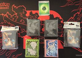Protections cartes Pokémon Lot 6 paquets scellés 65 cartes
