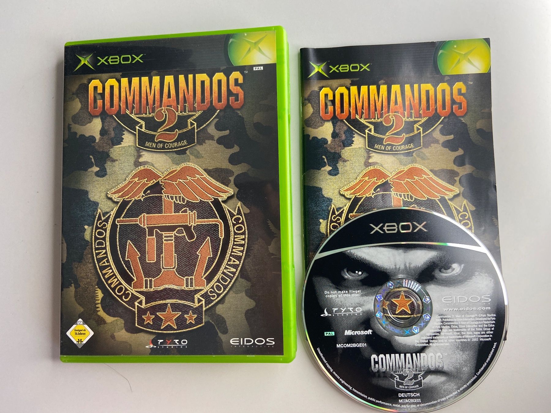 Microsoft Giochi: Commandos 2 Men of Courage - Xbox – Usato da St.gallen venduto da taduz