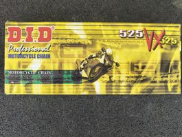 Kette D.I.D. 525 VX Motorradkette neuwertig