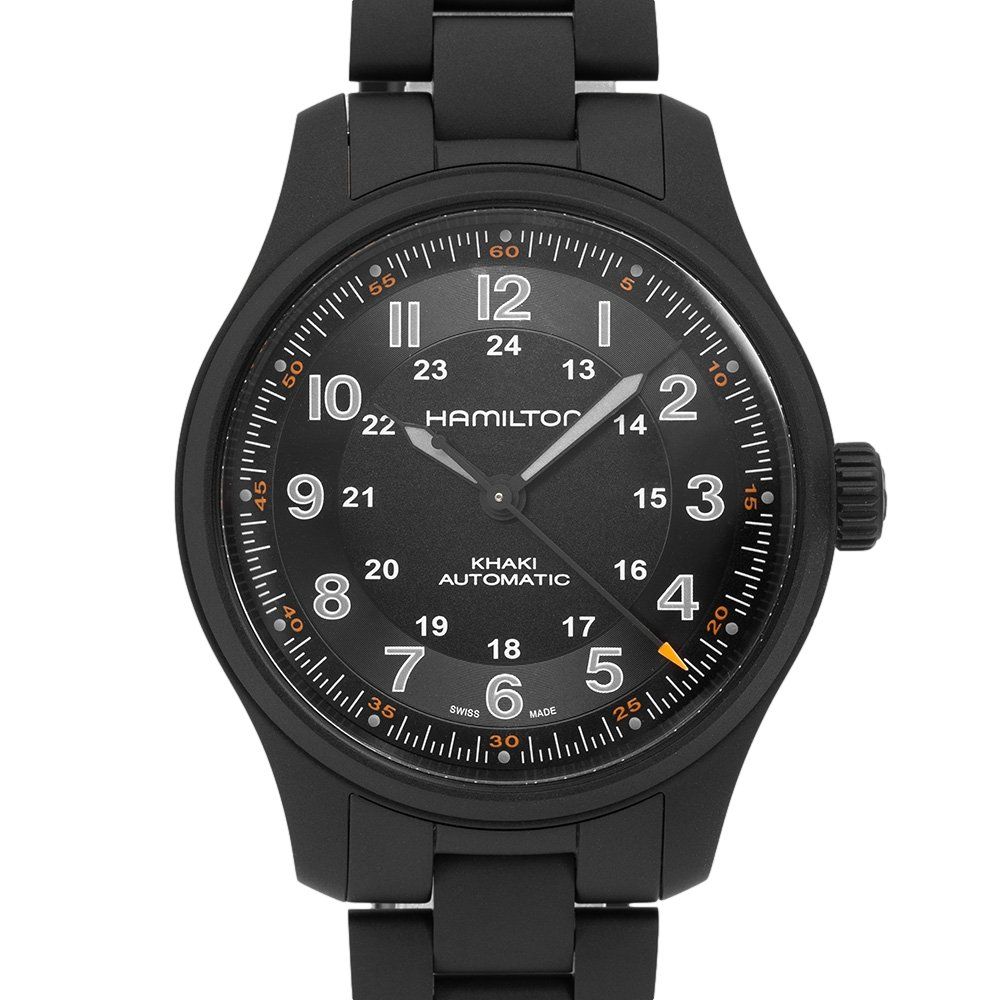 Hamilton Orologi: Hamilton H70665130 Khaki Field Titanium Auto – Nuovo e nell'imballaggio originale da Schindellegi venduto da harveystore 1