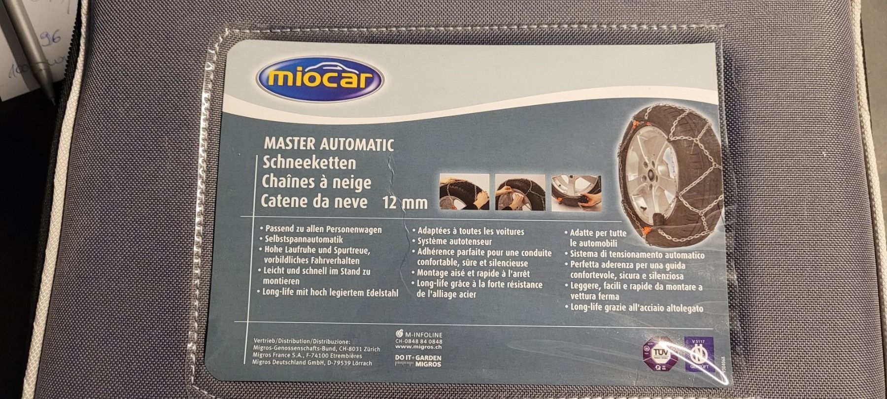 Catene da neve: Schneeketten Miocar   fast Neu!!! – Nuovo (secondo la descrizione) da Bremgarten b. Bern venduto da Marge7979 2