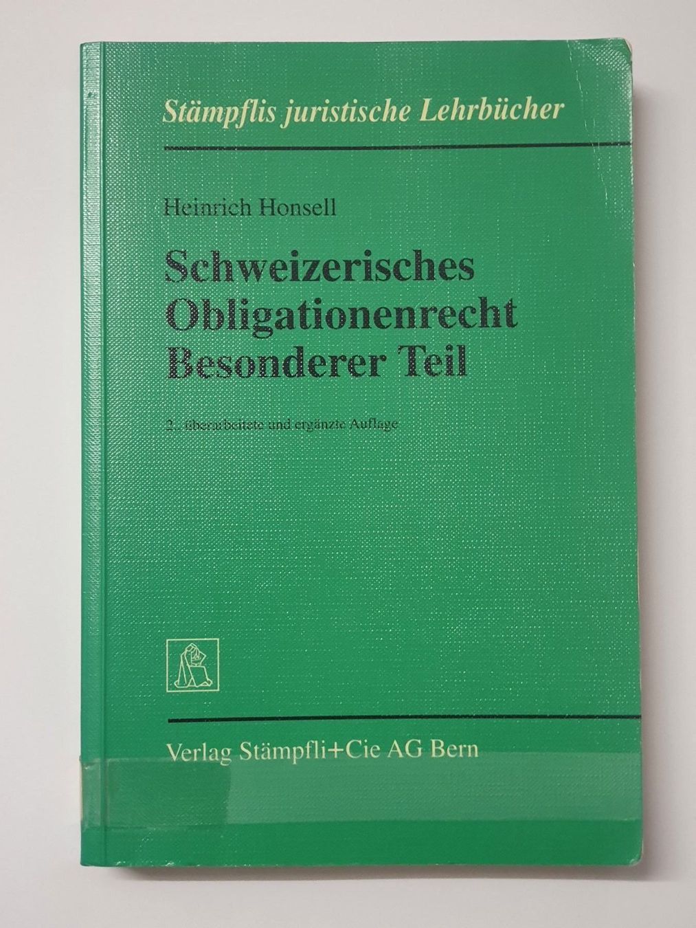 Libri: Honsell -Schweizerisches OR BT 2. Auflag – Usato da Oberdorf BL venduto da BaldenEagle