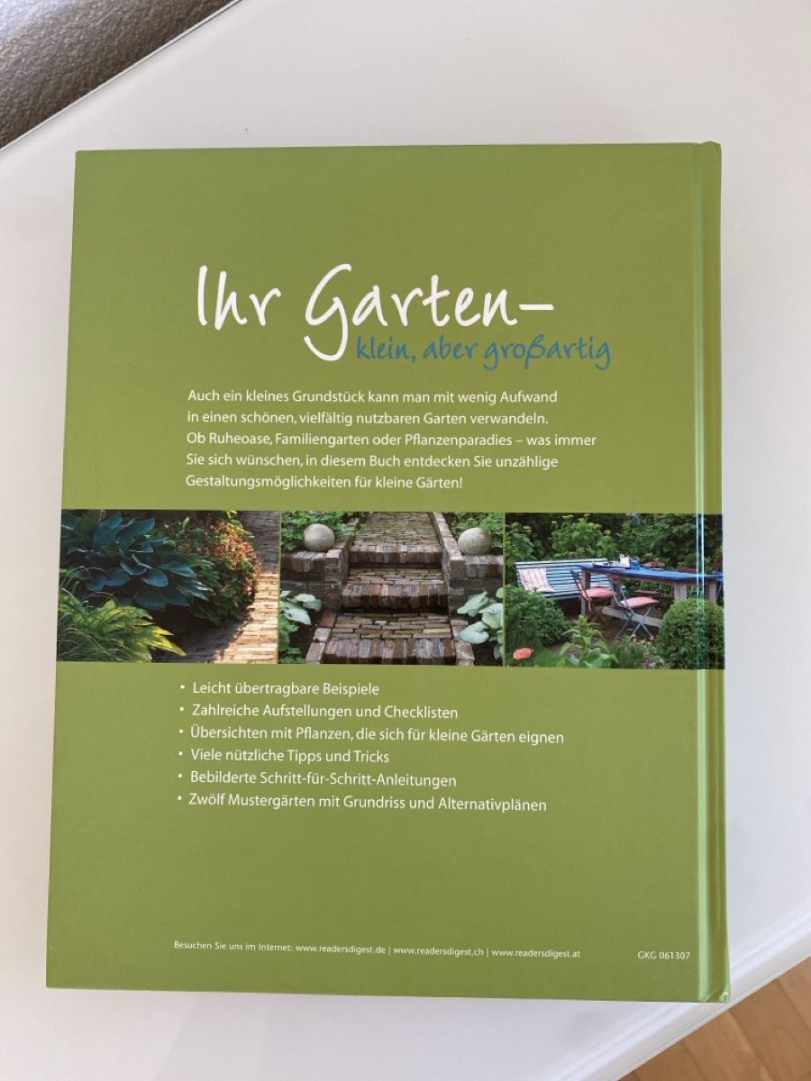 Libri: Gartenbuch "Ihr Garten - klein, aber grossartig" – Usato da Villmergen venduto da Fabiola22 1