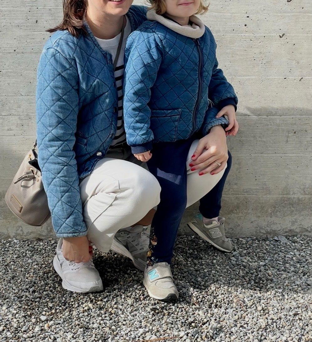 Vertbaudet Giacche & Cappotti: veste en jeans réversible Vert Baudet – Usato da lausanne venduto da cat_q9l6 4