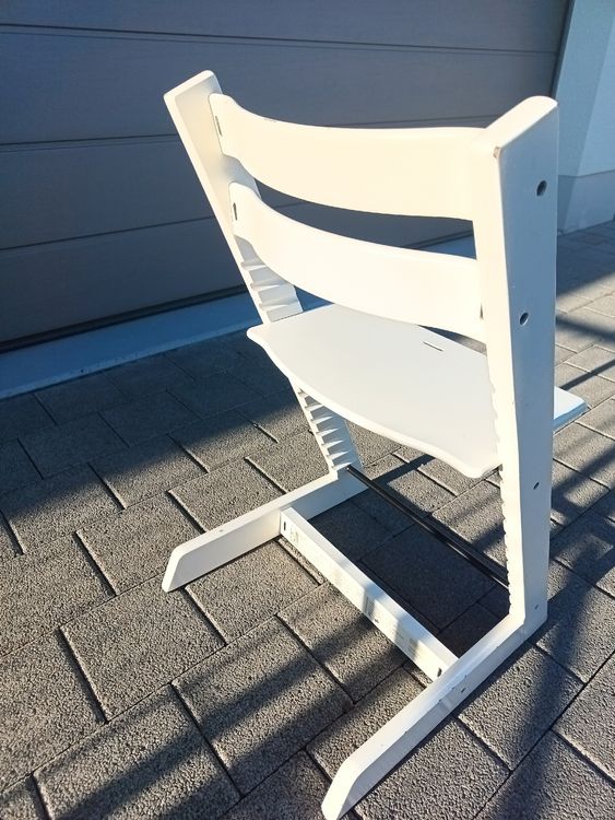Weisser Kinderhochstuhl, Tripp Trapp Stuhl 4