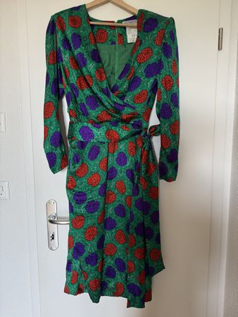 Givenchy Seidenkleid, Gr. 40, Blumenmuster, Top Zustand!