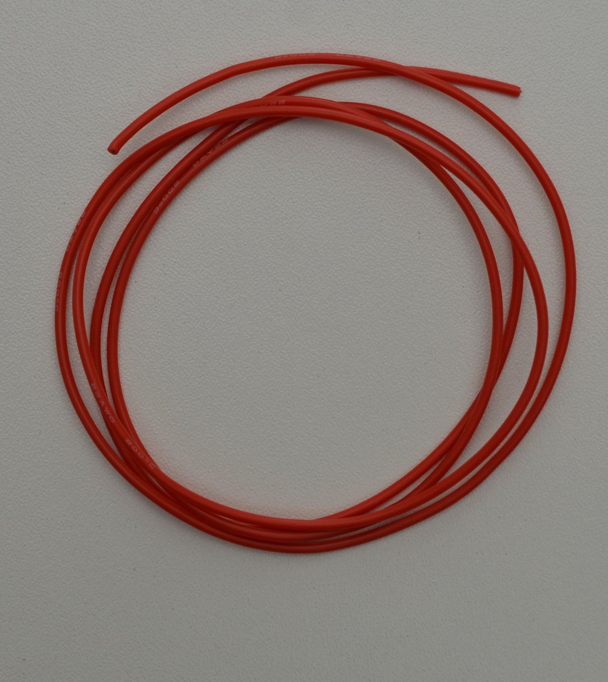 RC Modellbau: Silikonkabel Kupferlitze AWG22 1m Rot – Neu und originalverpackt aus Rüti von MSRCModelle 1