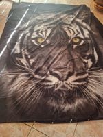 Parure de lit tigre housse couette et housse oreiller (2)