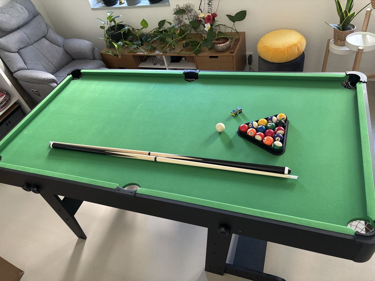 Cougar Billiardtische: Billardtisch Cougar Hustle XL – Gebraucht aus Zürich von pat_lcr9 1
