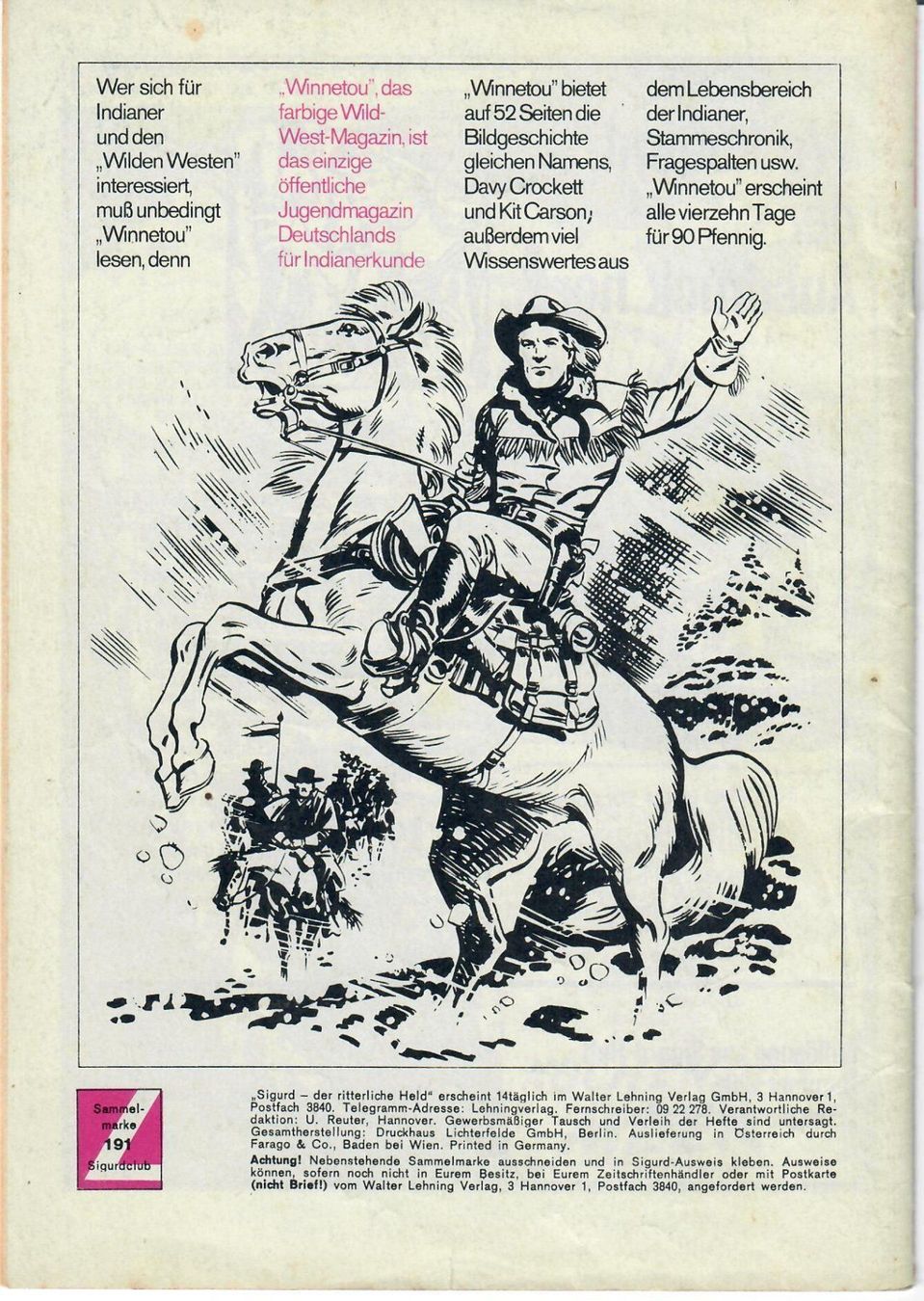 Fumetti: Sigurd Grossband Nr.191 Original Lehning – Usato da Bern venduto da Saxeton 4