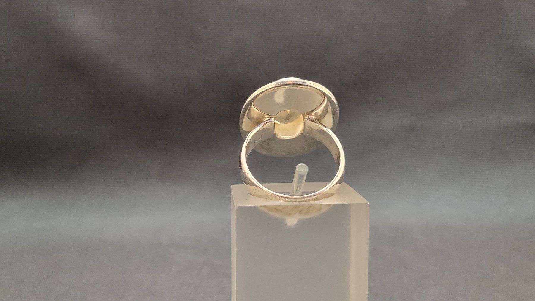 Bagues: Silberring mit Citrin – D'occasion à Basel par spinne02 4