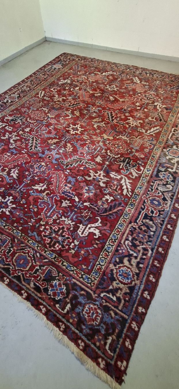 Tappeti: Perserteppich, rot gemustert, traditionell, Vintage Look – Usato da Dübendorf venduto da Babyl2945 5