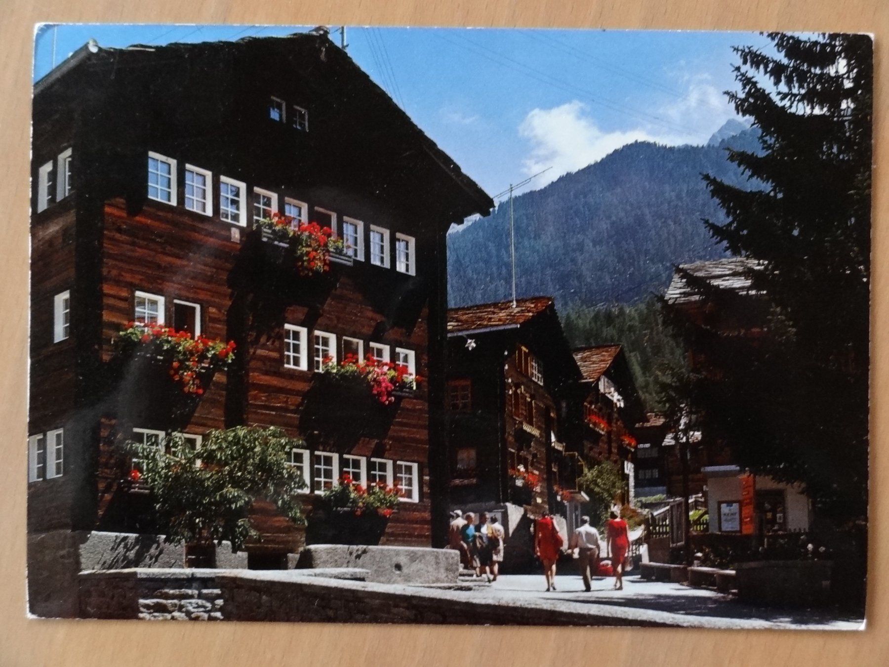 Cartoline postali: Grächen - Wallis - 1970 – Usato da St Léonard venduto da Riglin
