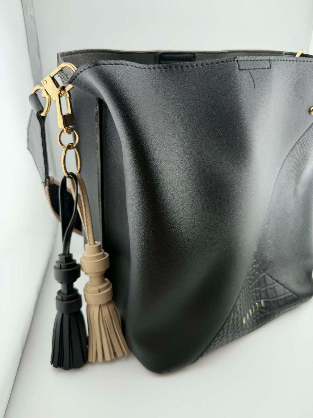 Borse: Handtasche, Schwarz  📌 – Usato da Riehen venduto da edu_92w7 7