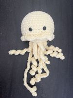 Häkel /Crochet Qualle (gelb)