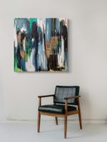 Abstraktes Bild 80x80x3cm