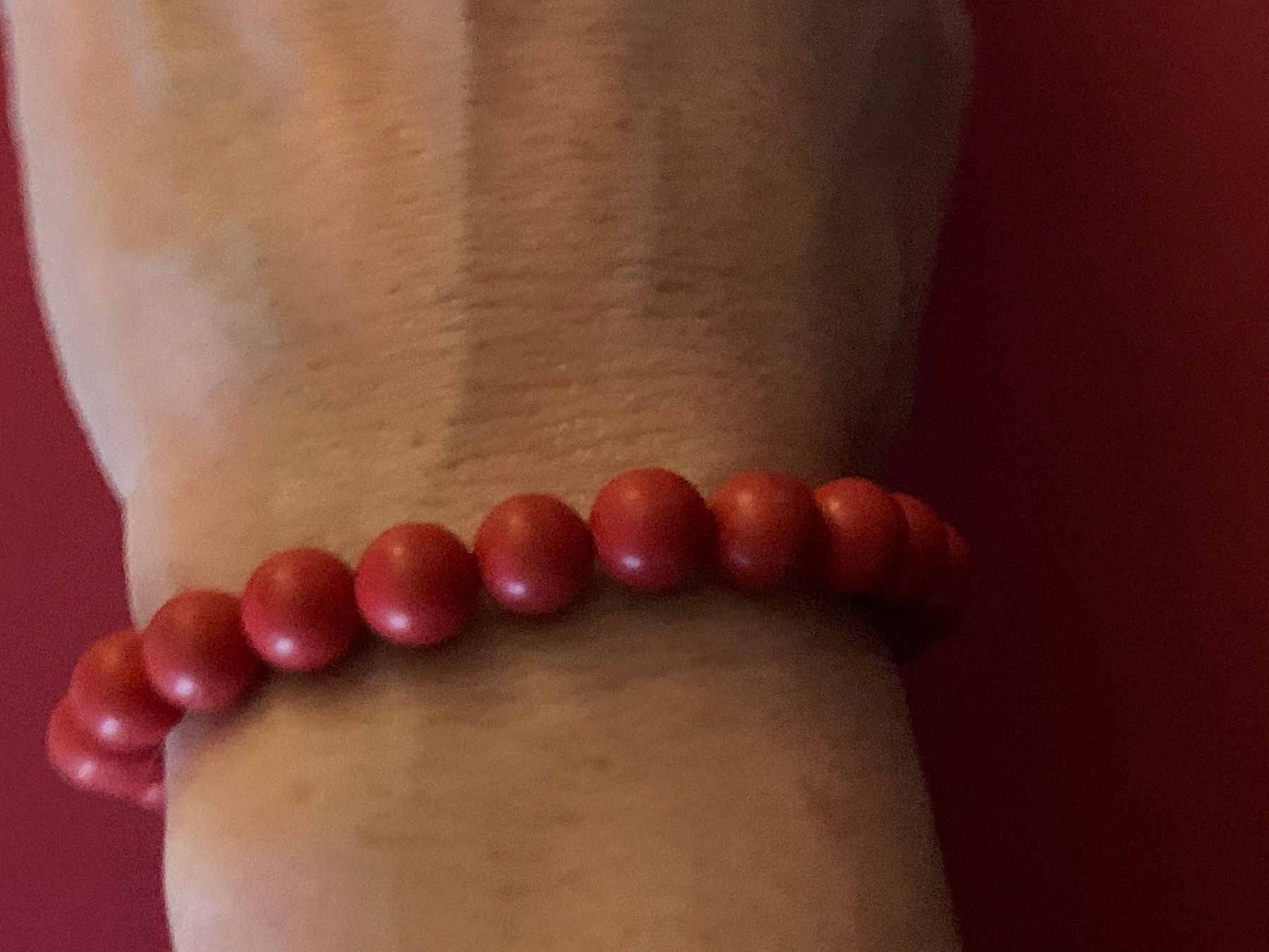 Bracelets: Armband peace & hearth red – D'occasion à Dittingen par Bijoubelle 7