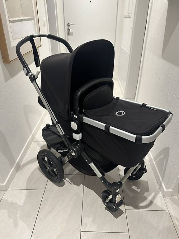 Bugaboo Carrozzine: Bugaboo Kinderwagen schwarz mit Gebrauchsspuren – Usato da Zürich venduto da SerenaG 3