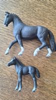 Schleich Pferde Mutter und Fohlen, guter Zustand