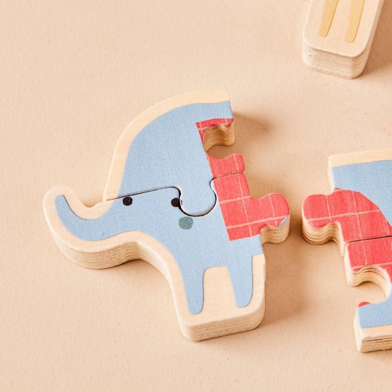 Puzzle: Safari-Puzzle-Set ab 12 Monaten – Nuovo e nell'imballaggio originale da Bühler venduto da mein-wunderland 1
