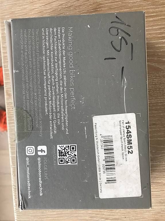 Pezzi di ricambio: Satz LSL Lenkerschellen Sort-Match 52mm – Usato da Wolfhalden venduto da NeNi_79 2