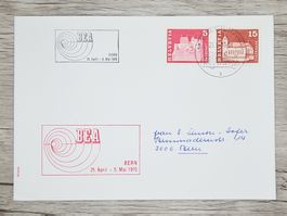 CL18 Enveloppe + Timbre Suisse 1970