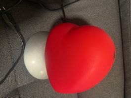 Ikea Tischlampe in Herzform aus den 90ern