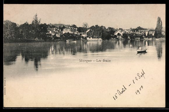 Cartoline postali: AK Morges, La Baie – Usato da Berlin venduto da bartko-reher