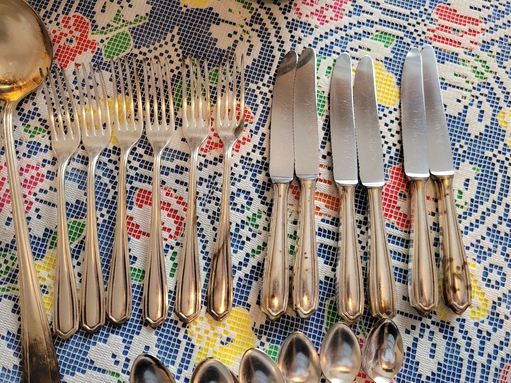 Couverts: Silberbesteck 6-Teilig – D'occasion à Gisikon par Flowerpower92 2