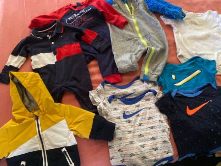 Marken Babykleider Kleider Baby Gr.62/68 3-6Mt HILFIGER/NIKE