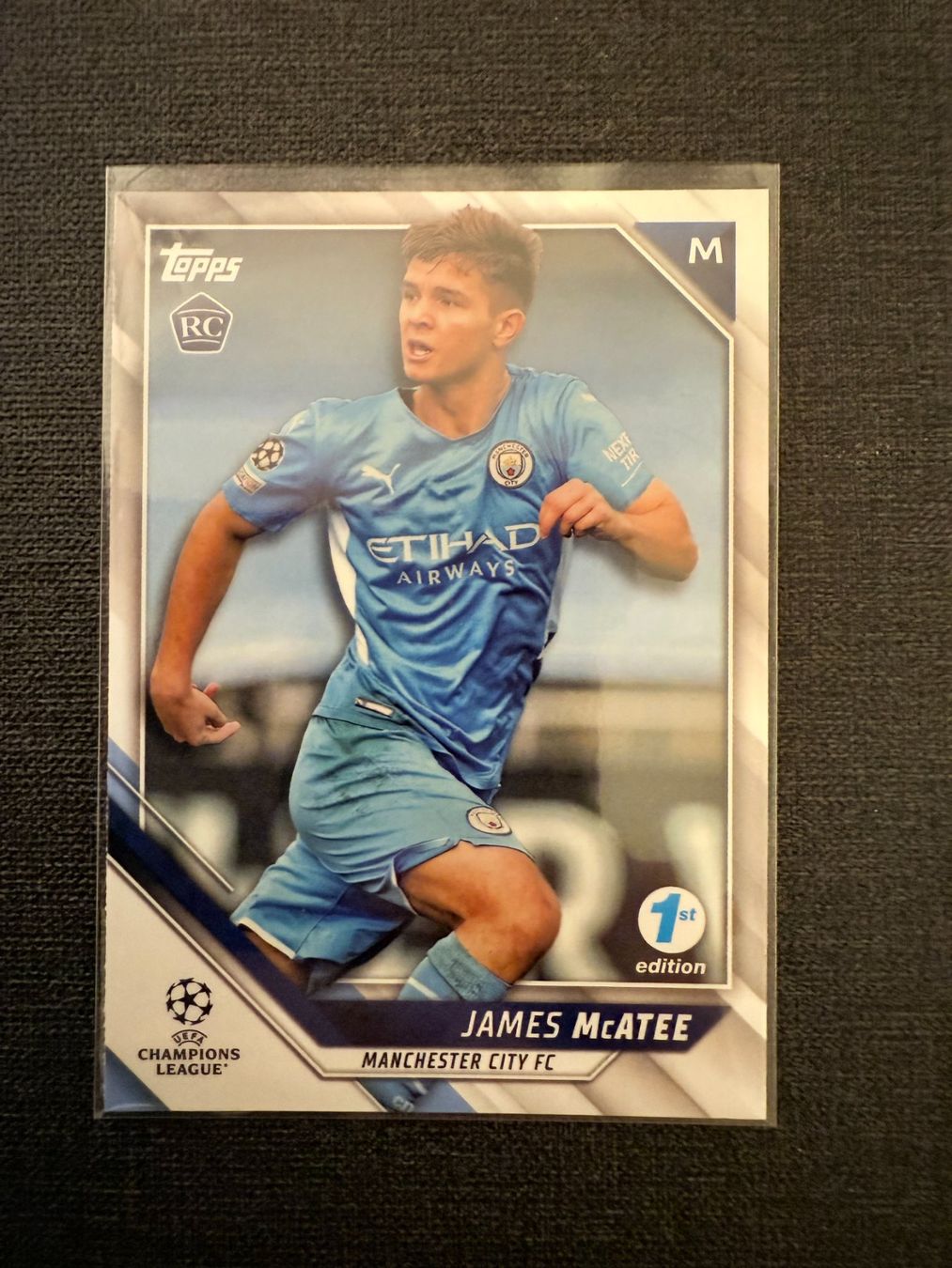 Topps Carte collezionabili: Topps James McAtee Manchester City – Usato da Burgdorf venduto da Sports_Cards_3400