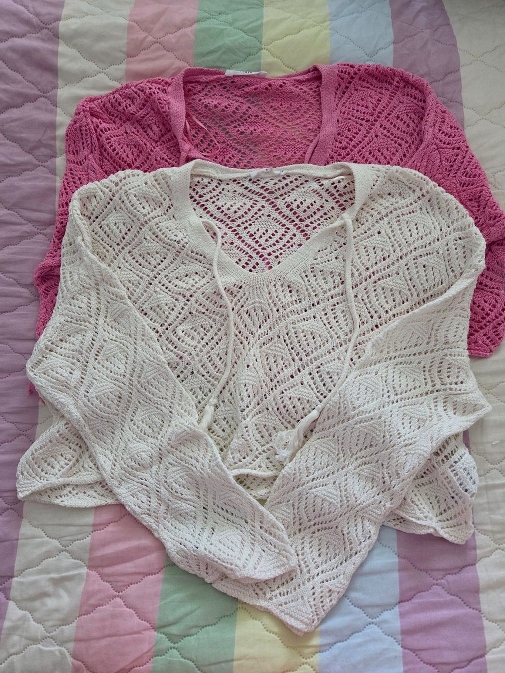 Maglioni & Felpe: Sommer Strickpullover mit Lochmuster, luftig, Gr. M – Usato da Abtwil AG venduto da MaVo.0710 2