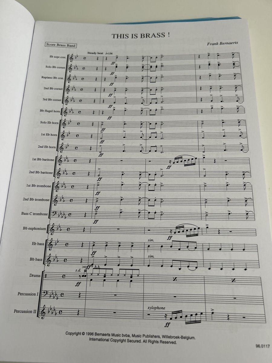 Banconote: Brass Band Noten: This is Brass – Nuovo (secondo la descrizione) da Galgenen venduto da Red27 1