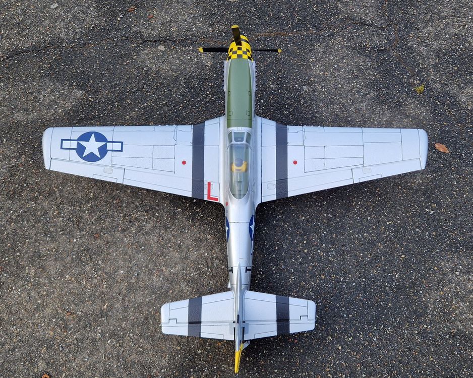 Eflite P51 Mustang 1.1m BNF Kaufen auf Ricardo