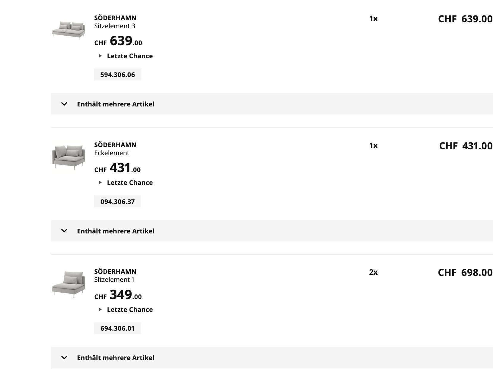 Ikea Divani: SÖDERHAMN Sofa – Usato da Zürich venduto da fanli6 3