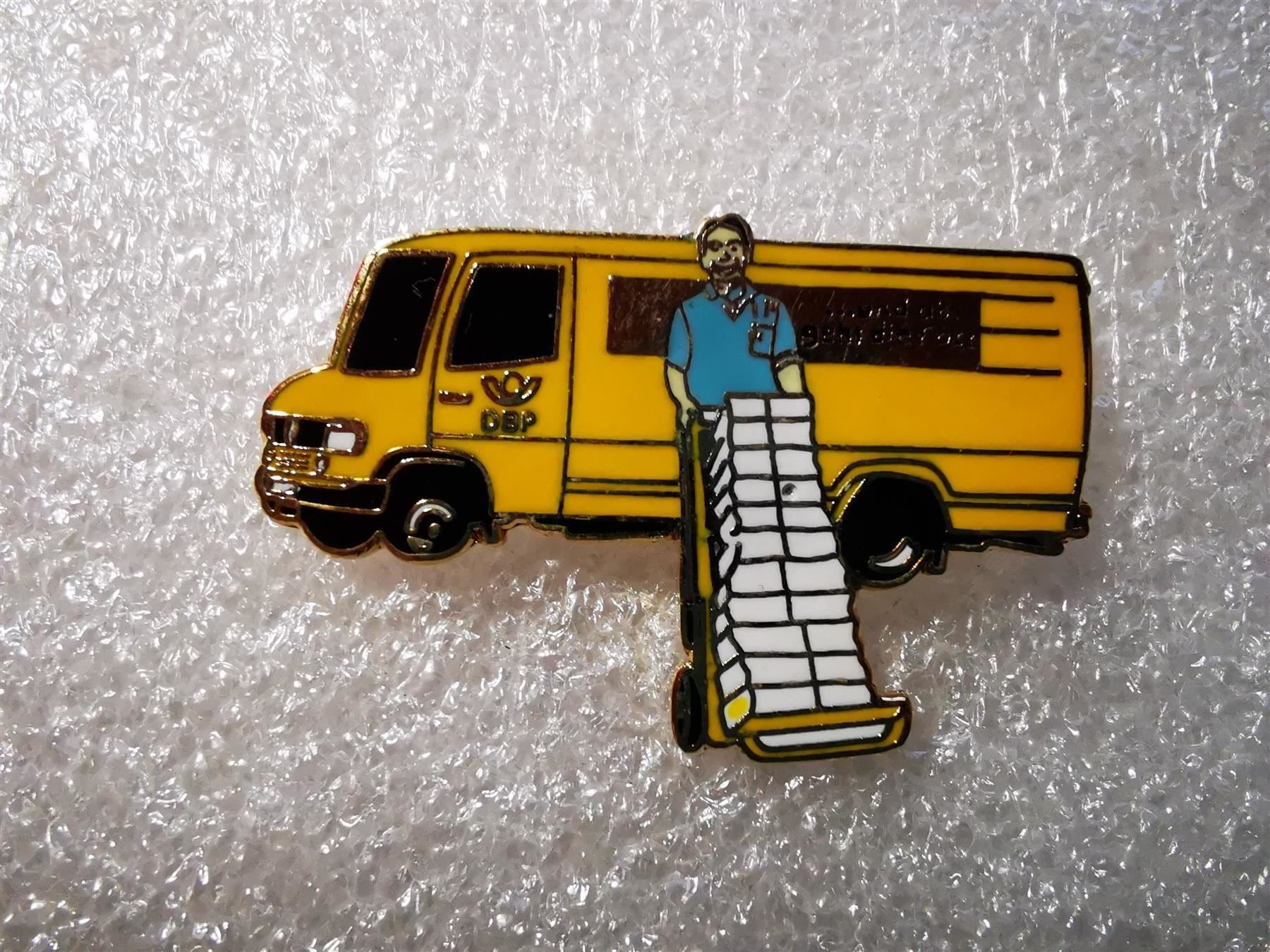 Placchette & Badge: Ansteckpin 5: Lieferwagen Deutsche Post – Usato da Oppligen venduto da Pin-Fall-Shop