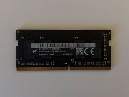 Micron 4GB DDR4-2666 SO-DIMM Laptop-RAM – 4 Stück verfügbar
