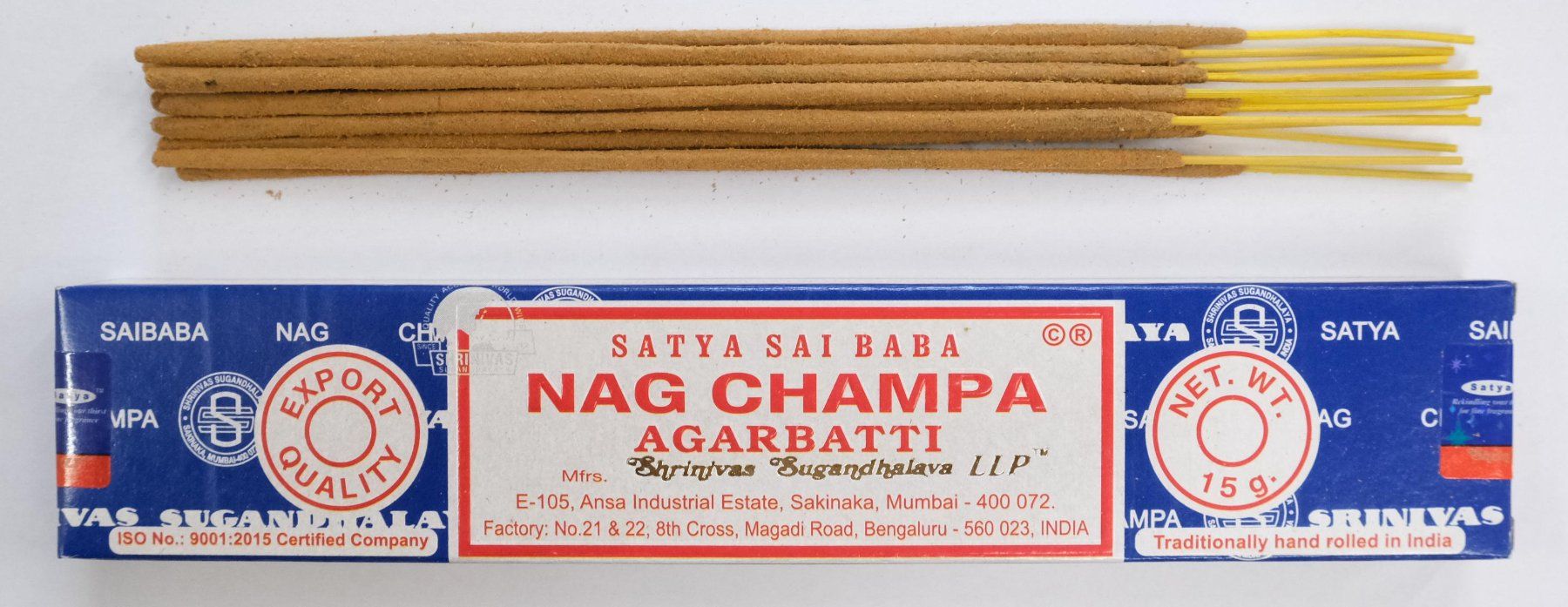 Kerzen: 5 Pack Räucherstäbchen Satya Nag Champa Serie – Neu (gemäss Beschreibung) aus Zürich von Masala-Oase 1