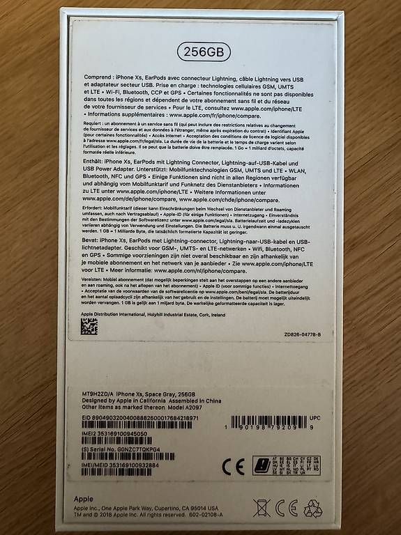 Handys / Smartphones: iPhone XS 256GB – Gebraucht aus Steffisburg von lar_p6mh 3