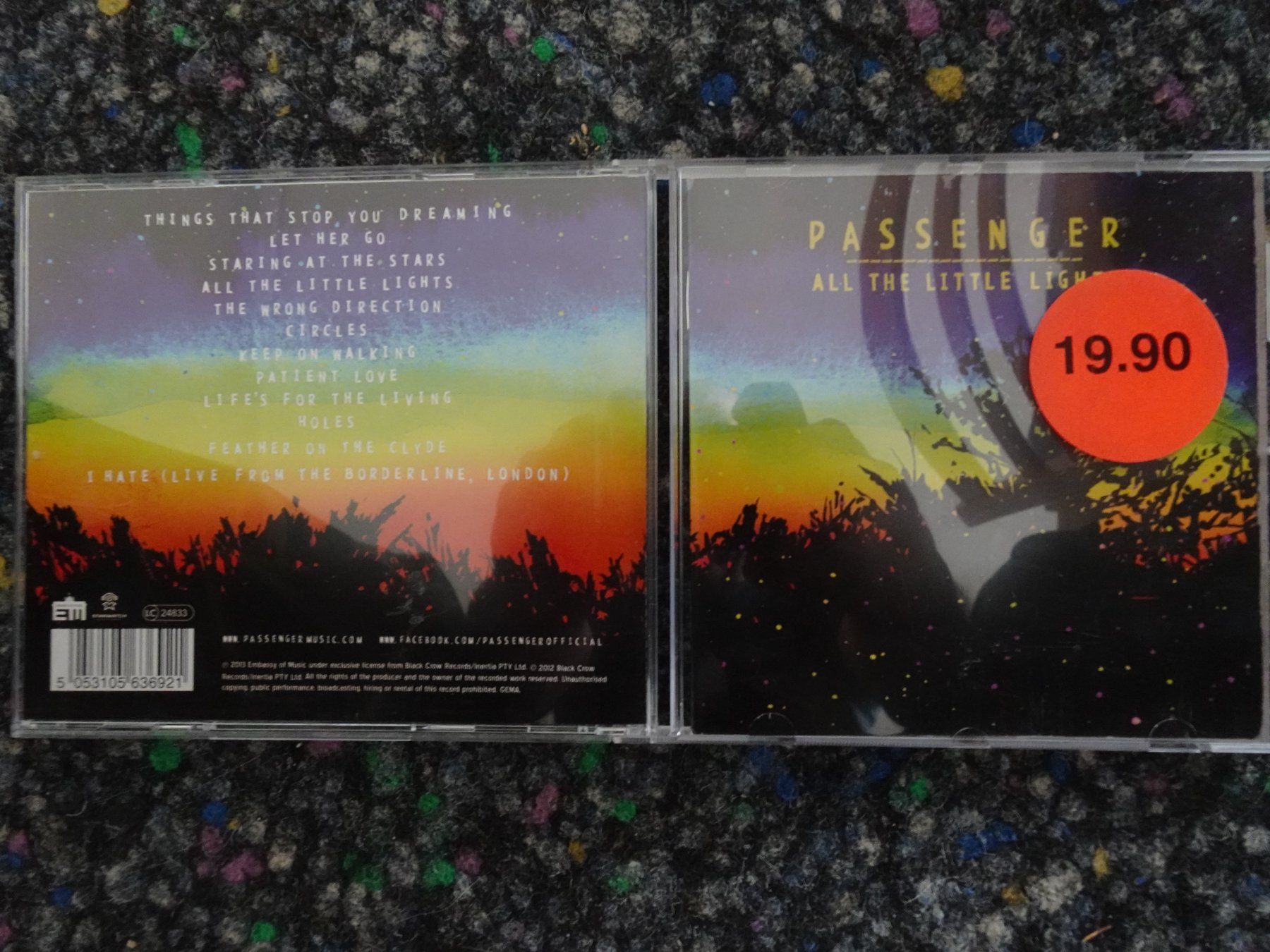 CD: CD :Passenger – Usato da Lotzwil venduto da Kiddis