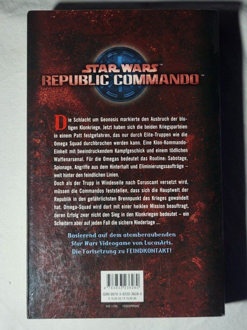 Libri: STAR WARS Republic Commando: Triple Zero - Karen Traviss – Usato da Vordemwald venduto da erw_lk5r 1