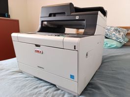Multifunktionsdrucker OKI MC573 gebraucht funktionsfähig