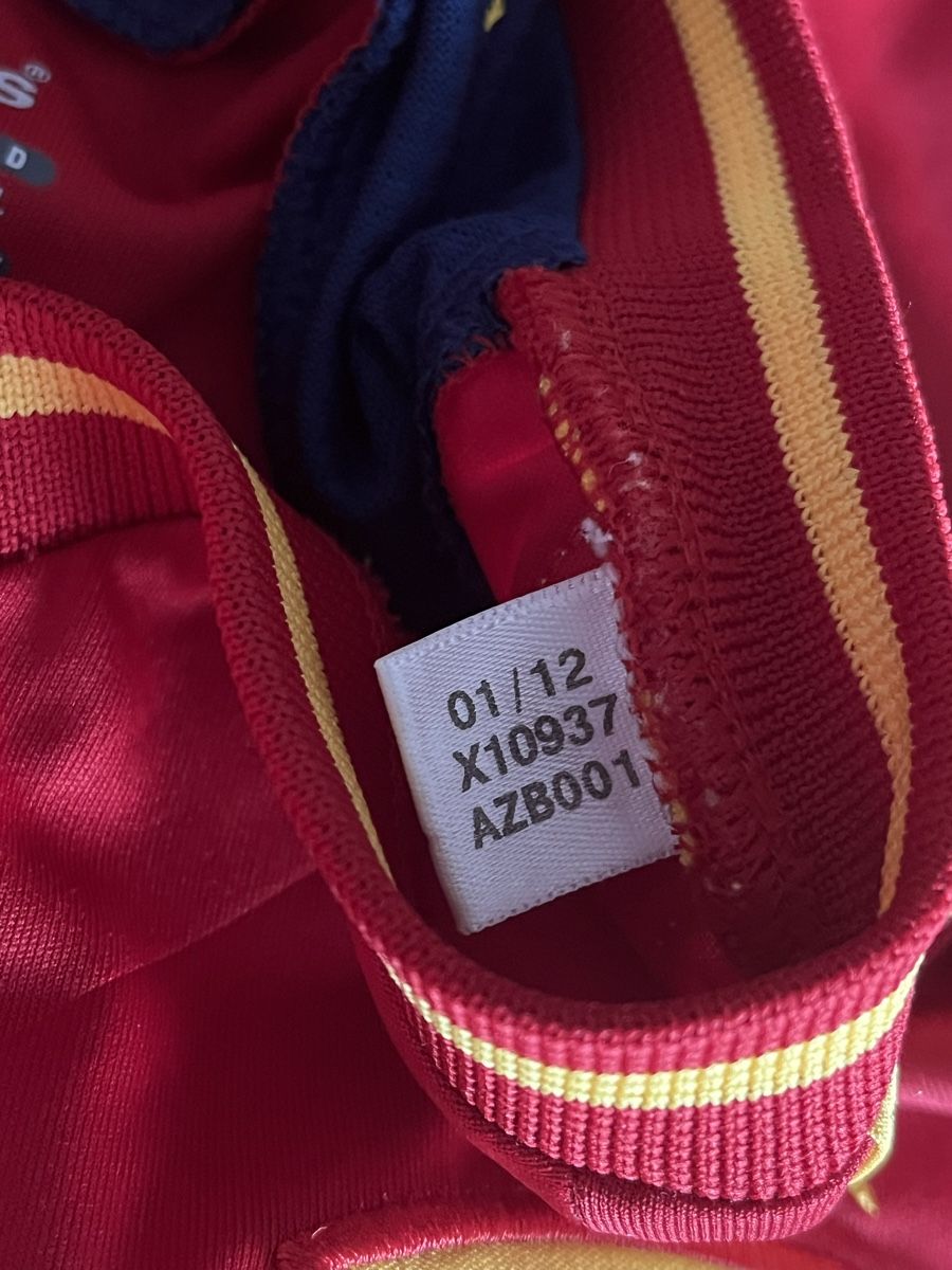 Adidas Leibchen & Hosen: Original Iniesta Spanien Trikot 2012 L – Gebraucht aus Burgdorf von Shirtsy 4