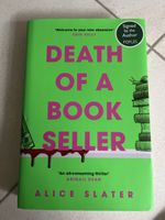 Death of a Bookseller - Alice Slater, signiert!